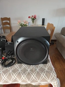 Système de haut-parleurs Logitech Z-5500 5.1 + câbles | Bon état TOUT FONCTIONNE - Photo 1/5
