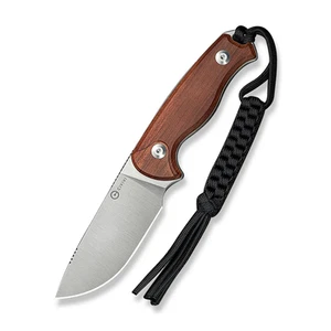 Civivi Knives Timberbark Fixed Blade C23094-4 Guibourtia Wood 14C28N Steel Knife - Imagen 1 de 8