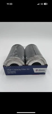 Genuine Allison 29558329 High Capacity Twin Filter Kit  & Gasket 5-13/16 X 3-1/4 - Image 1 of 3