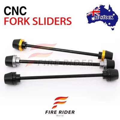 Deslizadores de horquilla delanteros Delrin CNC Billet para Yamaha XSR700 2015-2019 MT-07 2013-2019 Foto 1 de 4