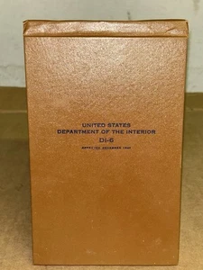 Vintage WWII 1941 D1-6 Graphing Notebooks Dept Interior Military Paper Ephemera - Picture 1 of 4