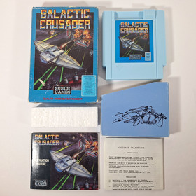 Galactic Crusader Nintendo NES Unlicensed Bunch Games Complete in Box CIB Tested