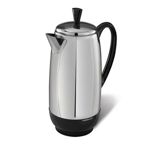 Farberware 12 Cup Electric Coffee Percolator, Coffee Maker With Stainl - Picture 1 of 9