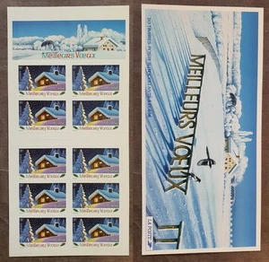 France: Carnet Y&T BC3534A/BC34 Meilleurs Voeux Chalet – 2002 – NEUF**/MNH - Picture 1 of 3