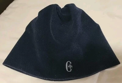 Vintage Fleece 90s Beanie Hat Conte Of Florence Windstopper Navy Blue - Image 1 of 4