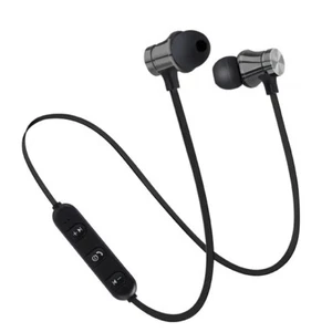 Magnetic Wireless Bluetooth Earphone Stereo Sports Headphone Earbuds - Photo 1 sur 11