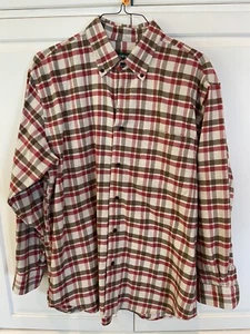Orvis Men's Button-Down Shirt Plaid Luxury Flannel Size XL - Picture 1 of 4