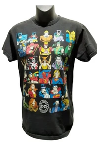 Youth DC COMICS ORIGINALS Shirt Sz M T-Shirt Cartoon Super Hero Villain Kids - Picture 1 of 5
