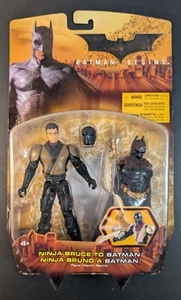 Batman Begins - Ninja Bruce to Batman - Nuevo en caja sellado - 2005 Mattel H1297 DC Comics - Imagen 1 de 8
