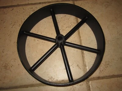 Rueda de vagón industrial Char Griller 8250 XD Grand Champ Smoker 10" x 2 1/8" Foto 1 de 4