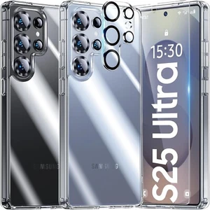 Coque 3en1 + Vitre de Protection pour Samsung Galaxy S25 / Plus / Ultra Film Blindé Lentille - Photo 1 sur 10