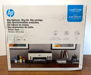 HP Smart Tank 7602 Inkjet All-in-One Wireless Printer - NEW IN BOX! - Picture 1 of 8
