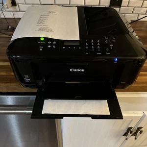 Canon PIXMA MX439 stampante all-in-one a getto d'inchiostro TESTATA PULITA CON INCHIOSTRO NERO - Foto 1 di 3