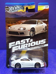 2025 Hot Wheels FAST & FURIOUS BRIAN O'CONNER TOYOTA SUPRA. Long Card 5/5. - Bild 1 von 7