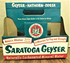 SARATOGA GEYSER 6-pk holder NY STATE - by EMPIRE BOX CORP GARFIELD NJ