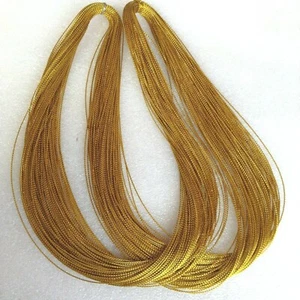 100m Gold Coloured Thread, Metallic, Cord Gift Packaging Label String / Rope - Picture 1 of 3