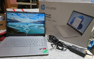 HP 14-fq0051nr 14" 128GB SSD 4GB Ram Laptop --Win 10