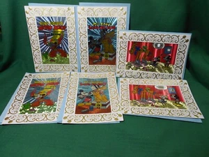 Set of 6 Walt Disney Mickey Mouse Unlimited Manifestations Cards Gibson - Picture 1 of 12
