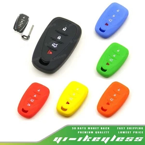 Silicone Case Cover For Chevrolet Chevy Cruze Malibu Remote Smart Key 4 Buttons - Bild 1 von 19