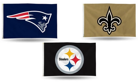 NFL Banner Flag 3' x 5' (36" x 60") ~ All Football NFL Teams! New Cover