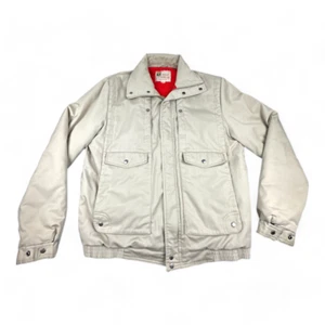 Vintage Field Stream Jacket Adult EXTRA LARGE TALL Beige 80s Hunting Coat Lined - Picture 1 of 10