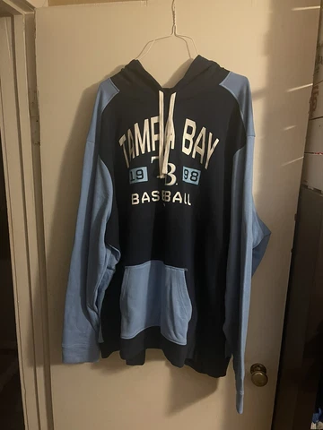Tampa Bay Rays Fanatics Brand Hooded Sweatshirt 5XL Cover