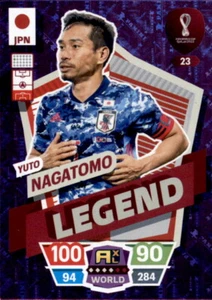 Adrenalyn XL WM 2022 Qatar Trading Card Nr 23 - Yuto Nagatomo - Legend - Bild 1 von 1