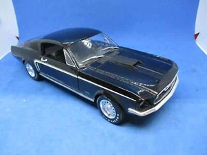 ERTL 1968 FORD MUSTANG GT Cobra Jet 428 CAR NICE-BLACK 2000 AMERICAN MUSCLE - Picture 1 of 2