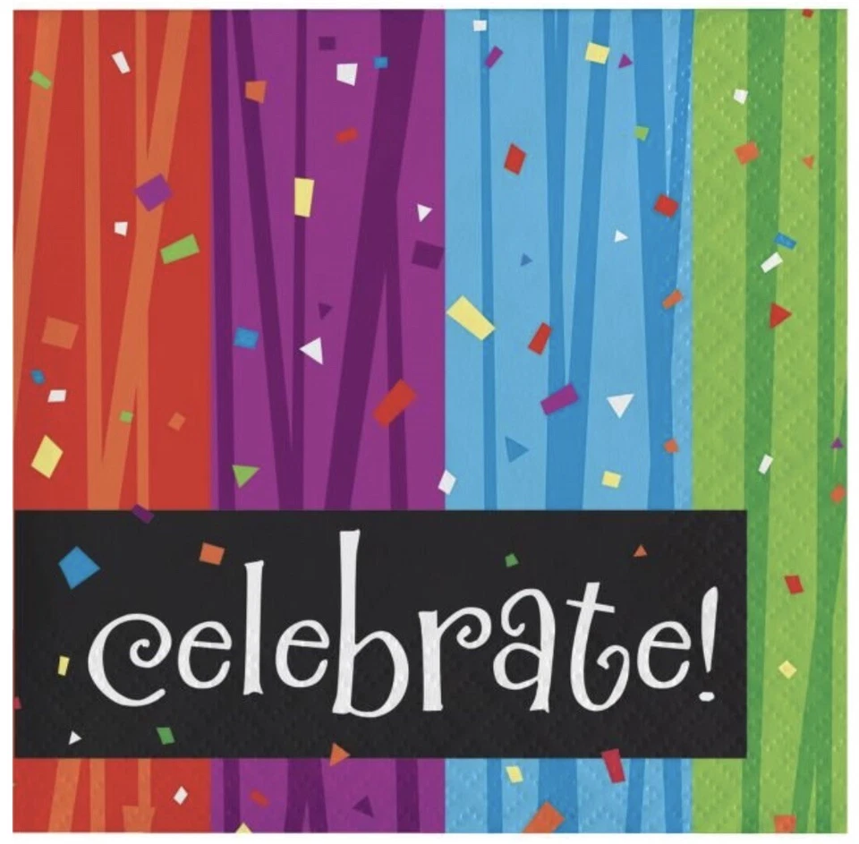 Party Creations Milestone CELEBRATE! Beverage Napkins, 16 Ct Party Graduation - Image 1 of 2