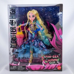 Muñeca azul Monster High Fan-Sea Lagoona entretenimiento exclusivo de la Tierra - Imagen 1 de 8