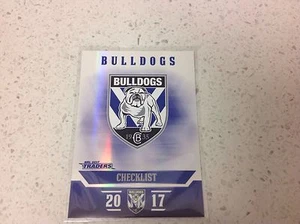 NRL 2017 TRADERS PEARL SERIES, CHECKLIST ,CANTERBURY BULLDOGS # PS021. - Picture 1 of 1