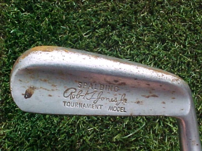 Vintage Spalding Robert Jones Jr Tournament Model Putter RH Golf Club 34" Long - Image 1 of 4