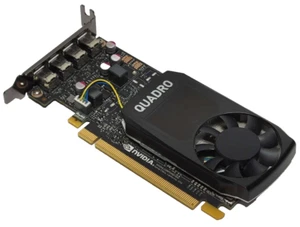 HP Nvidia Quadro P1000 4GB GDDR5 Graphics Video Card GPU Low Profile - Picture 1 of 3