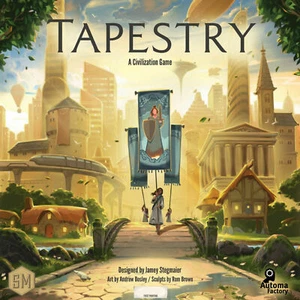 TAPESTRY BOARD GAME - STONEMAIER GAMES (MAKERS OF WINGSPAN, SCYTHE, VITICULTURE) - Picture 1 of 9