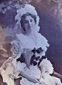 1898 Vintage Magazine Illustration Actress Maud Hoffman - Picture 1 of 2