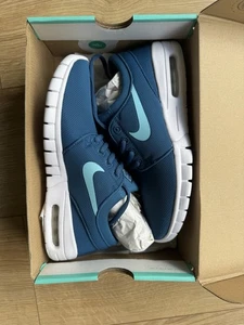 Nike SB Stefan Janoski Max UK 5 US 5.5, blu blu, scarpa da skate, NUOVISSIMA - Foto 1 di 6