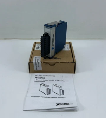 Módulo de saída analógica NATIONAL INSTRUMENTS NI 9265 4 canais 20 mA 16 bits 198845A-01L - Imagem 1 de 4