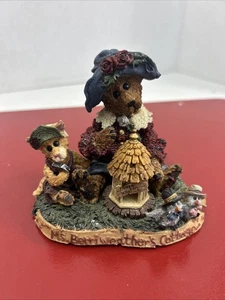 Boyds Bears Ms. Berriweather's Cottage Figurine in Box 019998-41 VTG 1993 - Picture 1 of 8