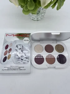 MAC Squall Goals Eyeshadow Palette CABIN FEVER 6 Shades - Picture 1 of 3