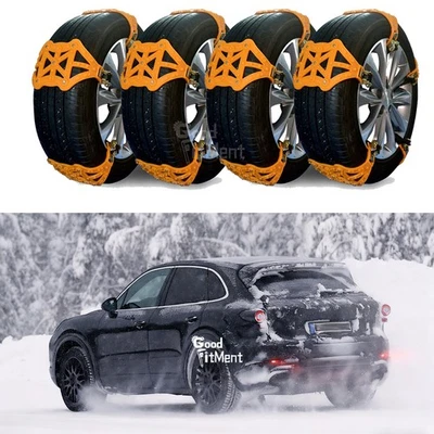 For Porsche Cayenne Sport Utility 10pcs Car Snow Anti Slip Tire Chains Emergency Foto 1 de 4