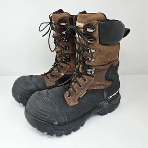 Carhartt Yukon Pac Waterproof Insulated 10" Composite Toe Pac Work Boot Mens 8   - Picture 1 of 10