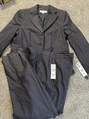 Conjunto Blazer y Pantalones Traje Estudio ¡Nuevo Con Etiquetas Talla 12! Foto 1 de 4