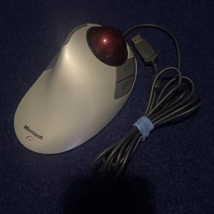 Microsoft Trackball Explorer 1.0 Mouse PS2/USB Compatible X08-70390 Tested Works - Picture 1 of 7