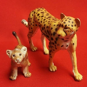 Gepard Figuren Erwachsene Gepard & Jungtier Wildtiere - Bild 1 von 10