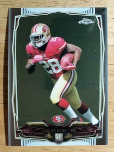 2014 Topps Chrome #158A Carlos Hyde RC - Picture 1 of 2