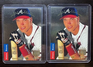 Chipper Jones 1993 SP Foil Premier Prospects #280 Lot (2) - Braves HOF - Picture 1 of 4