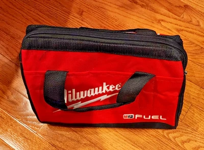 New Milwaukee FUEL M12 13" Heavy Duty Contractors Tool Bag M18 13" x 9" x 10" - Image 1 of 4