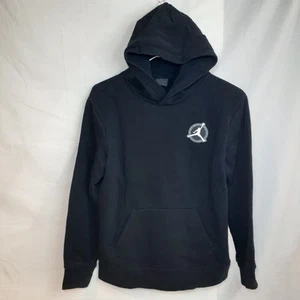 Jordan Big Boys Size Large Long Sleeve Hooded Sweatshirt Black - Picture 1 of 9