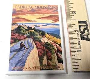 Cadillac Mountains Acadia Nationalpark Laterne Presse Magnet - Bild 1 von 5