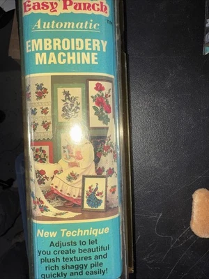 Автоматическая вышивальная машина Easy Punch 1985 оригинальные документы #8301E  - Изображение 1 из 2